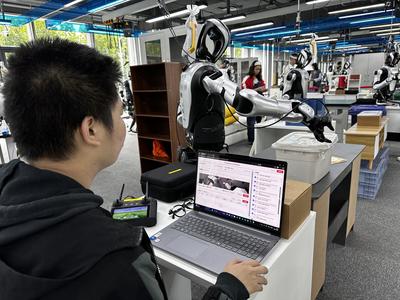 年產(chǎn)超六百萬條！石景山人形機器人數(shù)據(jù)訓練中心啟動運行，助力智能未來